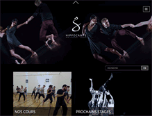 Tablet Screenshot of mime-corporel-theatre.com